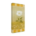 thumbnail image 2 of Trademark Fine Art 'White Floral Yellow 3' Canvas Art by Pablo Esteban, 2 of 3
