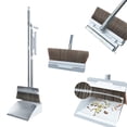 thumbnail image 4 of Jubipavy Brooms Indoor 180° Rotatable Standing Storage Brooms And Dustpan Set With Scraping Teeth Lint Sticker And Scraper Cleaning Suitable For Home Home Saving, 4 of 9