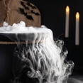 thumbnail image 3 of Clearance! Halloween Decorations Indoor - DIY Floating Potion Set with Witches Cauldron and Mist Maker - Vintage Black Plastic Bowl Hocus Pocus Party Decor for Home Table Kitchen Room (White), 3 of 6