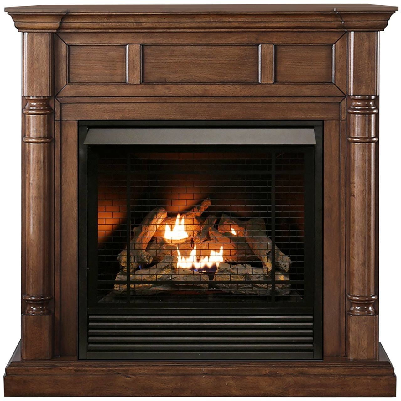 Duluth FDI32RMWN Full Size Dual Fuel Ventless Fireplace