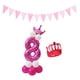 thumbnail image 1 of Decoracion, Banner Globo Decoracion de Cumpleaños Número de para Bodas, Cumpleaños, , Baby Shower 9 Soledad Corona de globos de látex, 1 of 10
