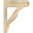 thumbnail image 3 of Ekena Millwork 6"W x 16"D x 20"H Funston Rough Sawn Craftsman Outlooker, Douglas Fir, 3 of 4