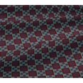 thumbnail image 5 of oneOone Viscose Jersey Fabric Geometric & Floral Block Print Sewing Fabric BTY 60 Inch Wide, 5 of 5