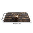thumbnail image 2 of Tyidzon Rustics Deer Head Door Mat Non-Slide Absorbent Doormat 16X24 Inch Nature Decorative Floor Rug for Indoor Outdoor Front Door Entryway Kitchen Bath Washable Floor Mat, 2 of 8