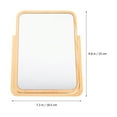 thumbnail image 2 of TABLZONE Miroir de Coiffeuse Miroir de Table pour Femmes Kaki Lot de 1, 2 of 7