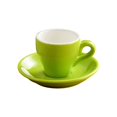 thumbnail image 1 of Ceramic Espresso Cups 2.5oz, Dishwasher & Microwave Safe, Light Green, 1 of 5