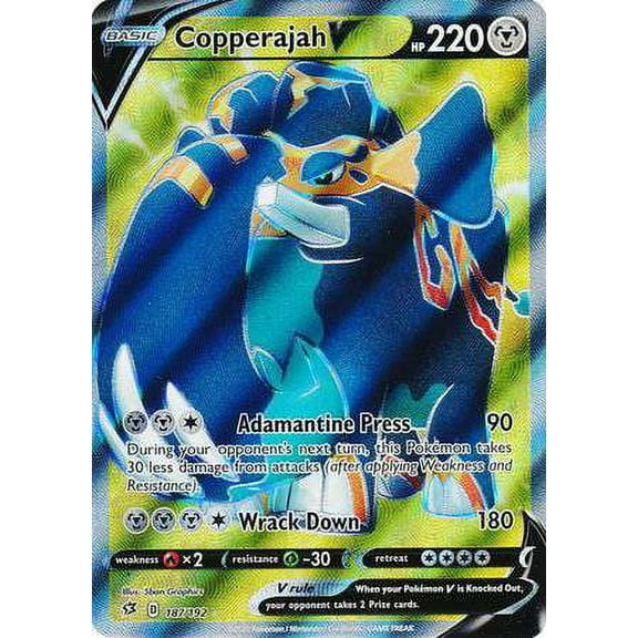 Pokemon Rebel Clash Copperajah V #187