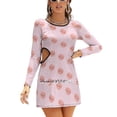 thumbnail image 1 of Just Peachy Lollipops Robe Élégante Douce Femmes Coréenne Kawaii Col Carré Robe Just Peach Lollipops Surface, 1 of 5
