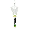 thumbnail image 5 of Northlight 15.75" Green Metal Butterfly Outdoor Garden Windchime, 5 of 5