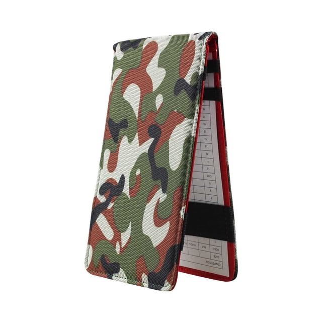 Filetarys Golf Yardage Book Dedicated Yardage Holder Golf Log Book Pocket Golf Score Book Golf Scorecard Book Golf Journal Notebook Outdoor Golf Club Accessories