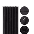 thumbnail image 3 of Cortina De Ducha Con Ganchos 180x180cm Impermeable Xtellar negro, 3 of 4