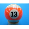 Single #13 Billiard Pool Ball Replacement 2.25 inch Regular Size Standard 2 1/4 By Southern Game Rooms