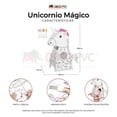 thumbnail image 3 of Mundo Mágico Unicornio De Cartón Para Pintar, 3 of 5