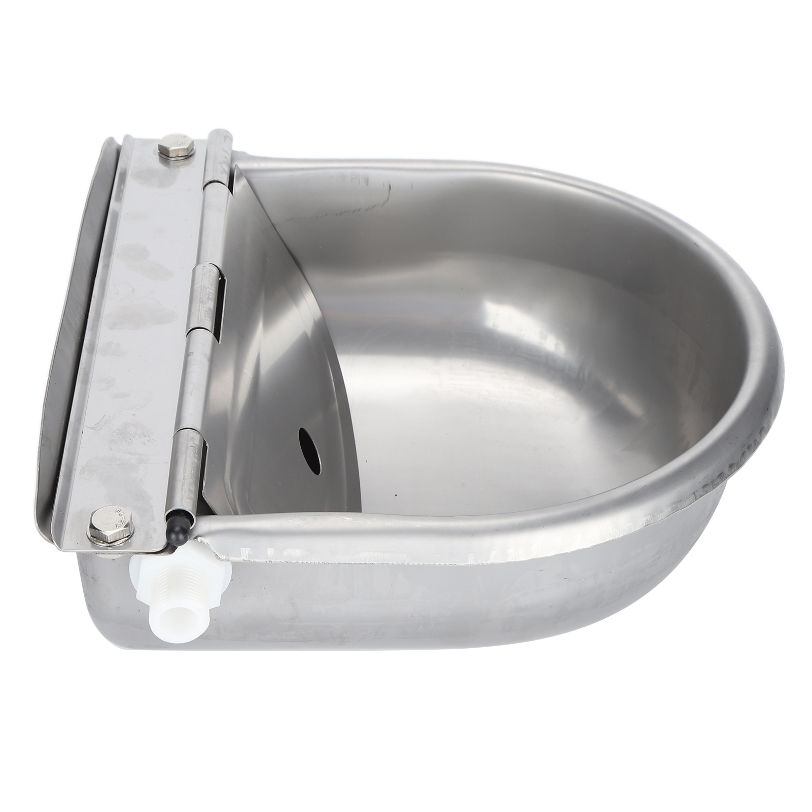 Stainless Steel Water Trough Bowl Automatic Drinking For Horses Goats