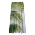 thumbnail image 2 of Palm Leaf Print Summer Women High Waist Midi Skirt Elegant Midi Skirt High Waist A-line for Women, 2 of 4
