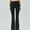 #151-Black, variant on Women's Flared Pants, Solid Color Stretch Soft Fabric, Comfort Fit for Casual and Daily Wear