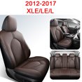 thumbnail image 5 of Fundas de asiento de coche personalizadas para Toyota Camry 2012 2013 2014 2015 2016 2017 con reposacabezas y almohada para el cuello, funda protectora para asiento de coche, 5 of 5