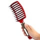 thumbnail image 4 of Peine de Cuero cabelludo Ecomeon Masaje cerdas y nylon rojo, 4 of 6