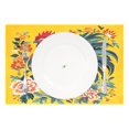 thumbnail image 2 of Ryvnso Placemats Set of 4 Rooster Flower Dining Mats Heat-Resistant Non-Slip Washable Table Mat, 2 of 8