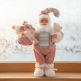 thumbnail image 4 of PUYA Christmas Santa Claus Doll Gift Toy Home Table Decoration Collectible Figurines For Xmas Holiday, 4 of 5