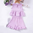 thumbnail image 4 of Toddler Girl Clothes 2T Spring Girls Outfits 2 Piece Outfit for Girls 2-3T Girls Clothes Tween Summer Clothes Skirt Outfits for Girls, 4 of 9