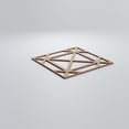thumbnail image 3 of Ekena Millwork 11 3/8"W x 11 3/8"H x 1/4"T Small Buxton Decorative Fretwork Wood Wall Panels, Hickory, 3 of 15