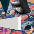 thumbnail image 2 of Yayeee Doormat for Inside 20"x32" Absorbent Low-Profile Washable Non-Slip Rubber Backed Entryway Rug, Puprle Ethereal Floral Harmony, 2 of 8