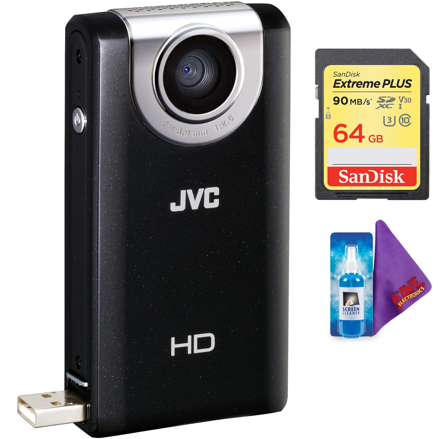 NEW 32GB Class 10 Speed SD SDHC MEMORY CARD FOR JVC Picsio GC-FM2 HD Pocket Cam CAMCORDER