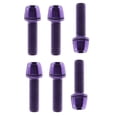 thumbnail image 1 of jinwen 6Pcs Bike Stem Screws Bolts Disc Brake Screws for Riding Cycling, 1 of 9