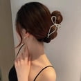 thumbnail image 7 of Travelwant Hair Claw Clips Gold Hair Claw Shark Hair Claw Barrette Metal Hair Clamps Large Hair Accessories for Women and Girls, 7 of 7