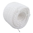 thumbnail image 1 of Organizador de cables en espiral, enrollador de cables flexible, protector de cables eléctricos, funda de tubo de PE, color blanco, 28 mm, 40 metros, 1 of 12