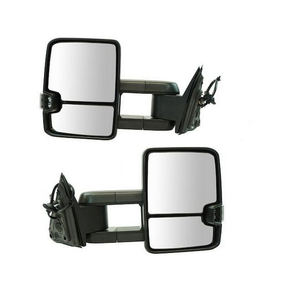 Door Mirror Set 2 Piece - Compatible with 2015 - 2016 Chevy Suburban