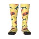 thumbnail image 1 of Balery Pineapples Sharks In Hawaiian Calcetines novedosos Calcetines deportivos Calcetines hasta la rodilla Calcetines de algodón Calcetines originales y geniales, 1 of 6