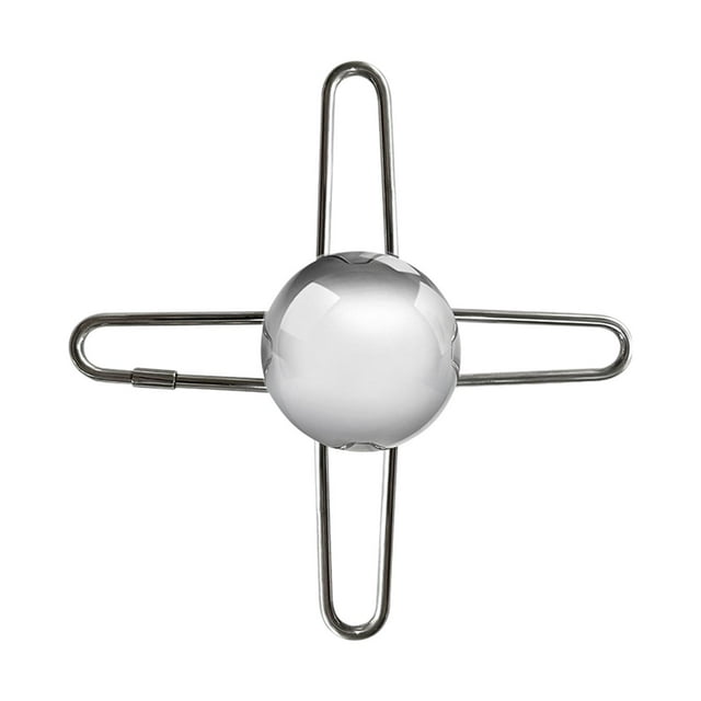 Aparatos de cocina de metal con soporte para enfriar café en casa. Plata B