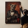 thumbnail image 6 of American Staffordshire Terrier Dog prints wall art Poster Unframe, American Staffordshire Terrier Boss Dog Canvas Pop Modern Wall Decor Art Ready to Hang, 6 of 6