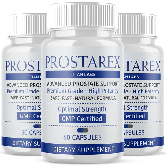 Prostarex Advanced Formula Supplement Pills Natural Vitamin for Health and Wellness Prosta Rex 180 Capsules