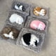thumbnail image 2 of Gato de cristal de carbono pequeño, adornos de coche de gato de carbón de bambú, purifica el aire, imagen realista, muebles de coche, juguetes de Control Central, 2 of 6