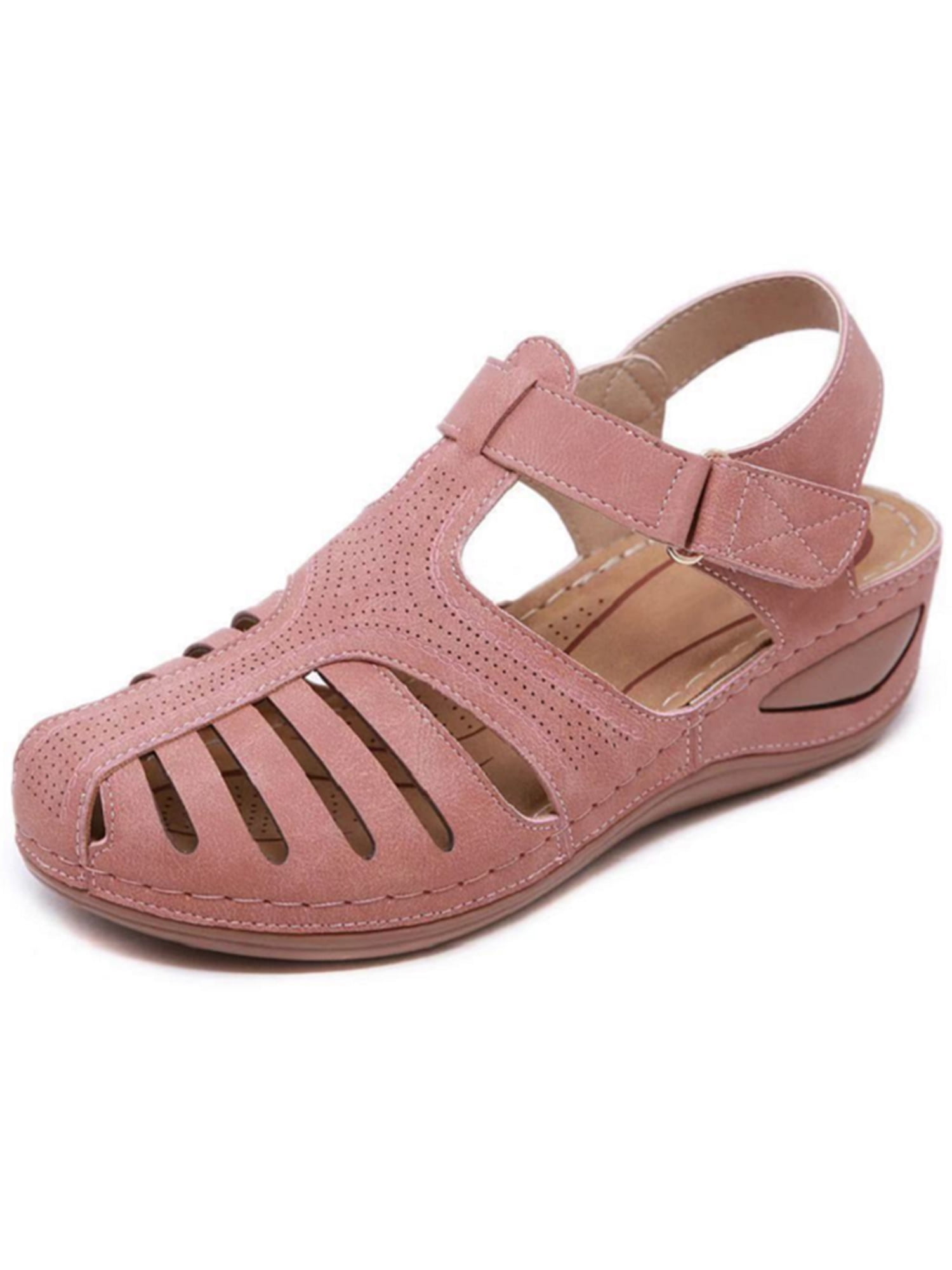 ankle strap velcro sandals