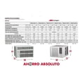 thumbnail image 2 of Aire Acondicionado Ventana 1 ton (12,000 btu) 110v Solo Frío Mirage Ventana 110v, 2 of 2
