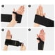 thumbnail image 5 of 1 Par de Vendas para Muñeca 50cm Correas de Levantamiento Vendas Profesionales Protectores de Muñeca para Mujeres y Hombres Negros, 5 of 7