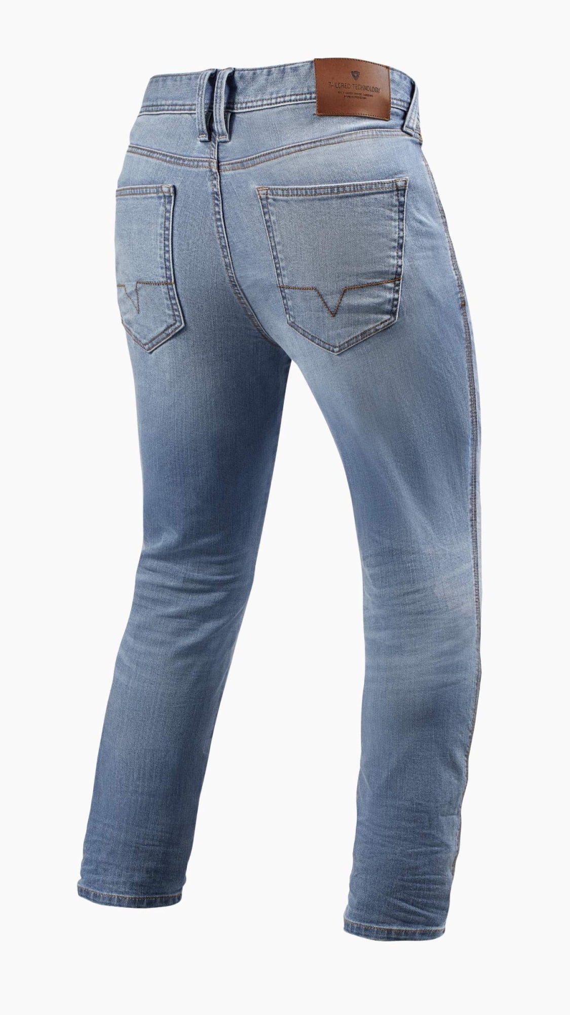 Rev'It Piston Mens Jeans Light Blue 33 