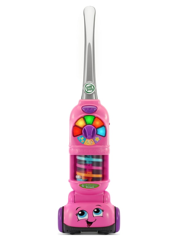 LeapFrog Pick Up & Count Vacuum With 10 Play Pieces, Pink