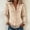 Beige, variant on Womens Vintage Fringe Suede Western Cowgirl Shirts Long Sleeve Button Down Rodeo Tops Slim Fit Country Concert Jacket Brown M