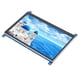 thumbnail image 2 of Pantalla táctil capacitiva monitor de 7 pulgadas 5 V micro 5 puntos táctiles vidrio templado resolución de 1024 x 600 para Raspberry Pi 4B ANGGREK Otros, 2 of 8