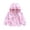Pink, variant on Splozh Toddler Girl Print Rain Jacket Fashion Cute Toddler Jacket Boys Kids Hooded Windproof Coat Outwear Baby Cartoon Zipper Girls Windbreaker Girls Coat,Hot Pink,12-18 Months