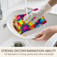 thumbnail image 7 of 4 Pcs Funny Kitchen Towels,Tie Dye Vivid Petal Mandala Pattern Microfiber Dish Towels,Kitchen Tea Towels,Kitchen Towel Set (18" X 26"), 7 of 7