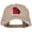 Khaki, variant on Georgia Football State Map Embroidered Unstructured Cap - Red OSFM