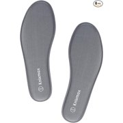 Knixmax Memory Foam Shoe Insoles for Women, Replacement Shoe Inserts for Sneakers Loafers Slippers Sport Shoes Work Boots, Comfort Cushioning Innersoles Shoe Liners Grey EU 39