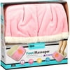 Spa Massage Foot Massager with Comfort Fabric, Pink