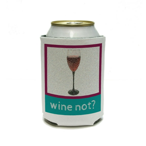 Wine Not Can Cooler Drink Insulator Beverage Insulated Holder